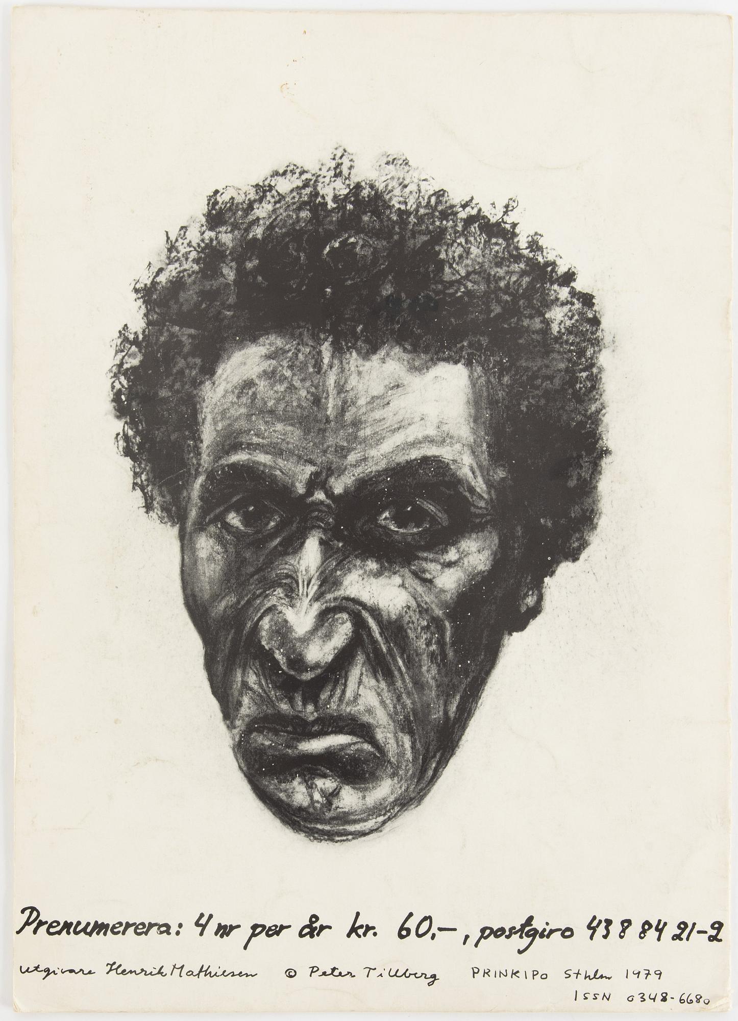 Tidskrift, "Dödens Nyheter", nr 1, 1979.