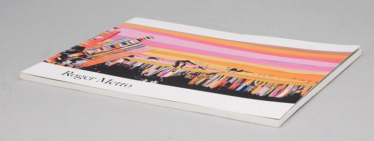 ROGER METTO, färglitografi, sign o dat 173/250.