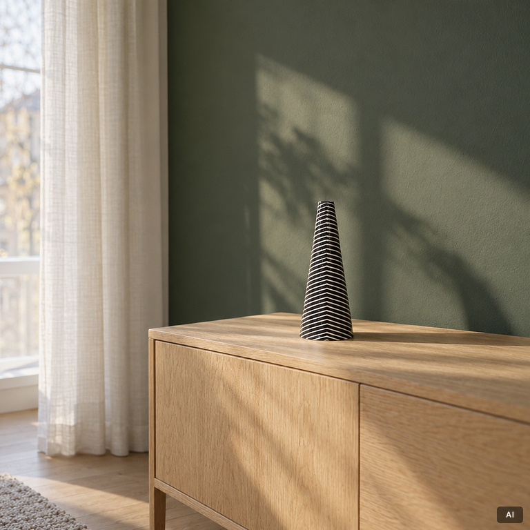 Stig Lindberg, Vase, “Domino”, Gustavsberg, latter half of the 20th century.