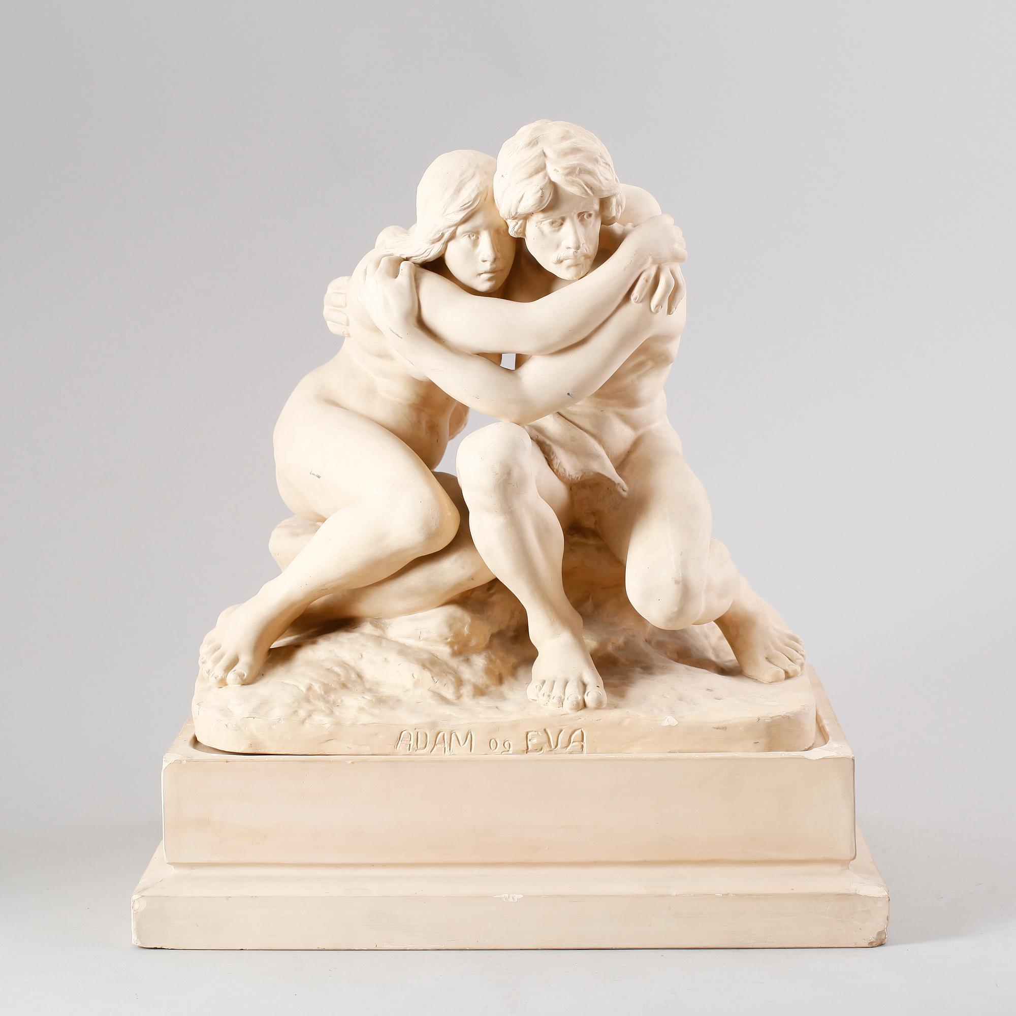 SKULPTUR, terracotta, Hans Gyde-Petersen, P Ipsens Enke, 1900-talets första hälft.