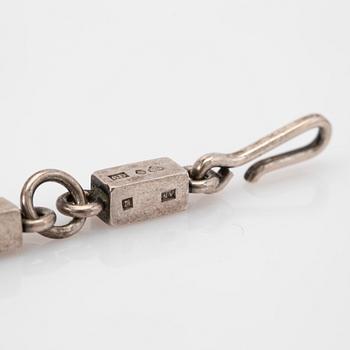 Wiwen Nilsson, necklace, sterling silver, Lund, 1966.