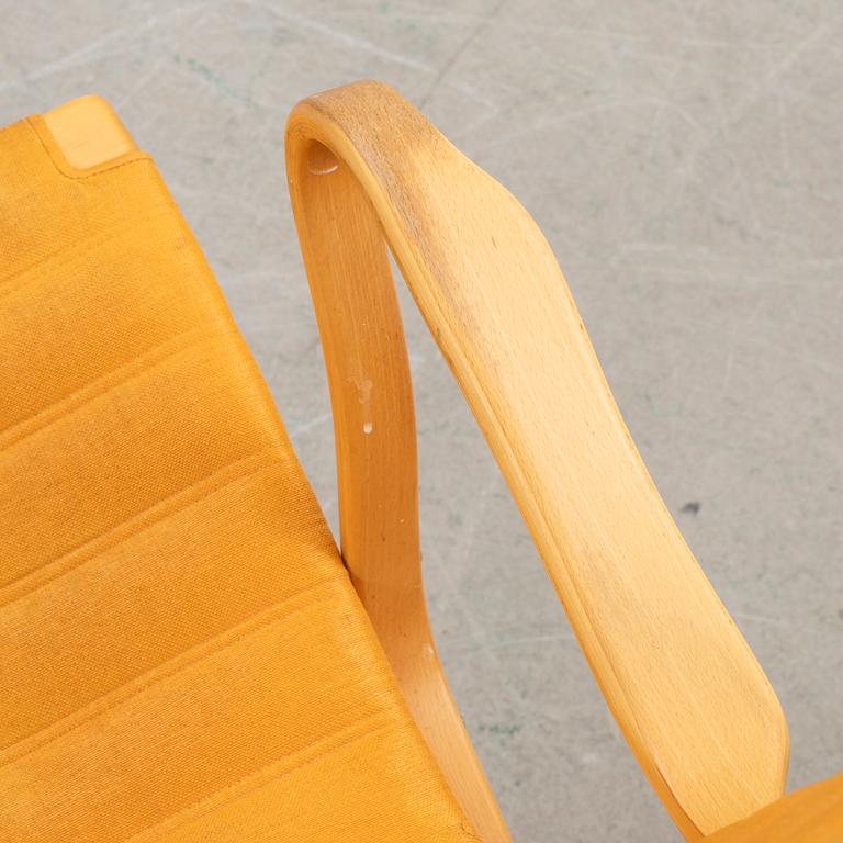 Bruno Mathsson, armchairs 1 pair, "Eva", Karl Mathsson Company, Värnamo, 1973.