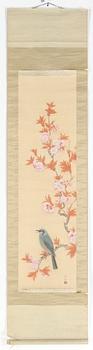 RULLMÅLNING, Japan, signerad, 1900-tal.