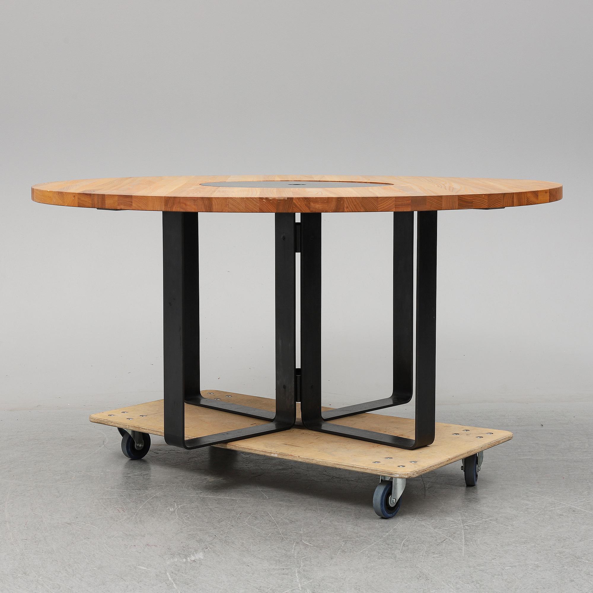 CHRISTER LARSSON, a 'Kungsholmen' dinner table, 2015.
