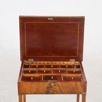 Work table, late Gustavian, 18th century.