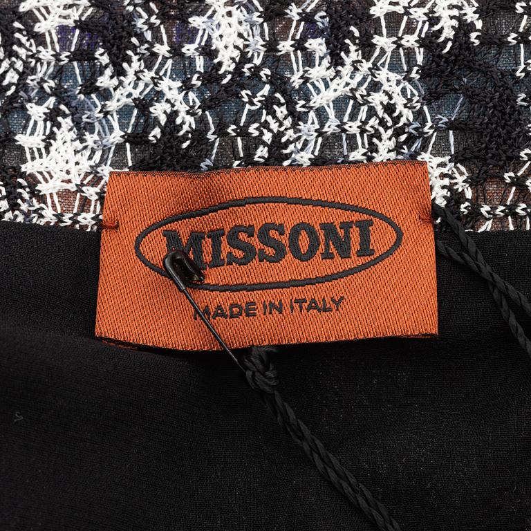 Missoni, a pearl embroidered dress, size 38.