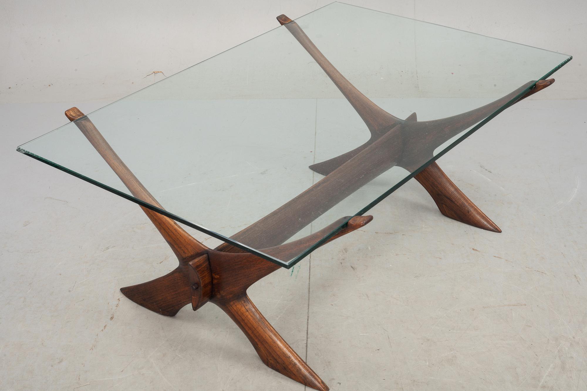 SOFFBORD, Fredrik Schriever-Abeln. 1960/70-tal.