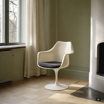 Eero Saarinen, an armchair, 'Tulip', Knoll International.
