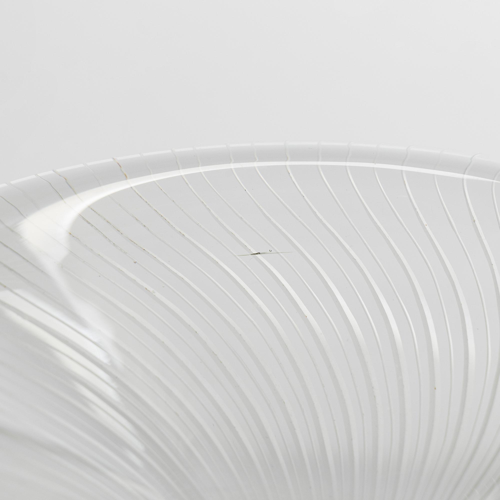 Tapio Wirkkala, malja,"3362", signeerattu Tapio Wirkkala, Iittala.