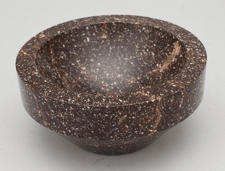 MORTEL, porfyr, Älvdalen, 1800-tal.