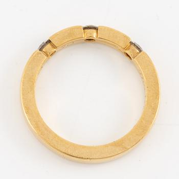 Ring, Engelbert, 18K gold with brilliant-cut diamonds.