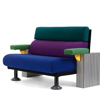8. Michele De Lucchi, a "Lido" sofa, Memphis, Italy, post 1982.