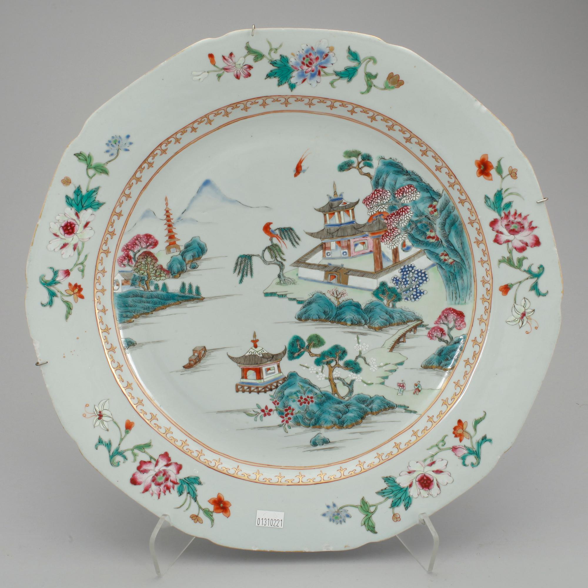 FAT, porslin, Kina, Qianlong (1735-95).