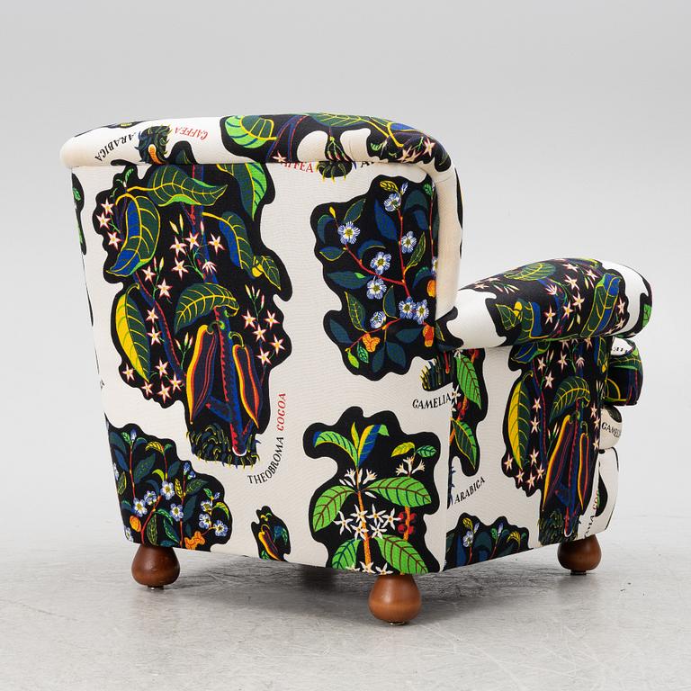 Josef Frank, armchair, model 568, Svenskt Tenn.