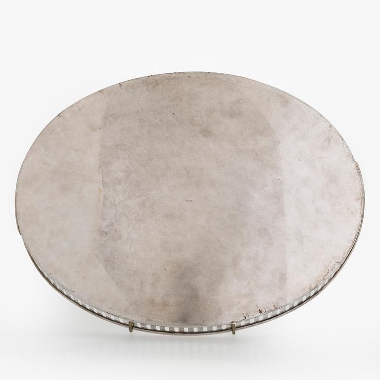 Tarjotin, hopeaa, Alexander Sturm, Wien, Itävalta-Unkari 1910-20-luku.