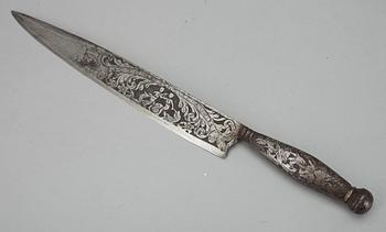 KNIV, Spanien, järn, 1600-1700 -tal.