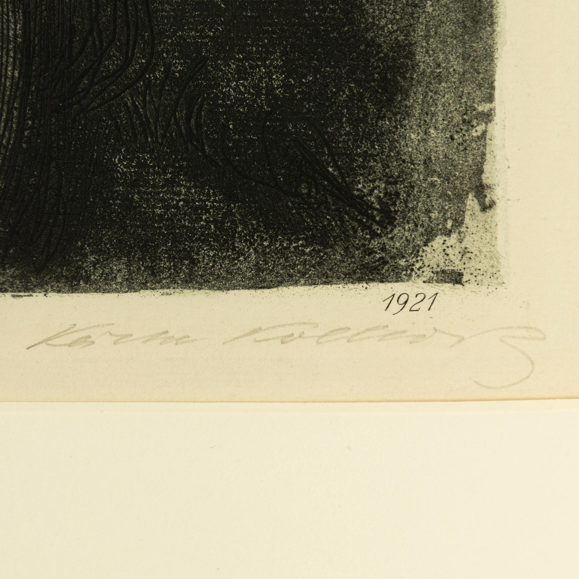 Käthe Kollwitz, "Schlachtfeld" from: Bauernkrieg (Peasant's War).