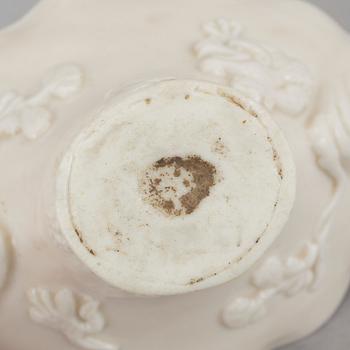 A blanc de chine libation cup, Qing dynasty, 18th century.