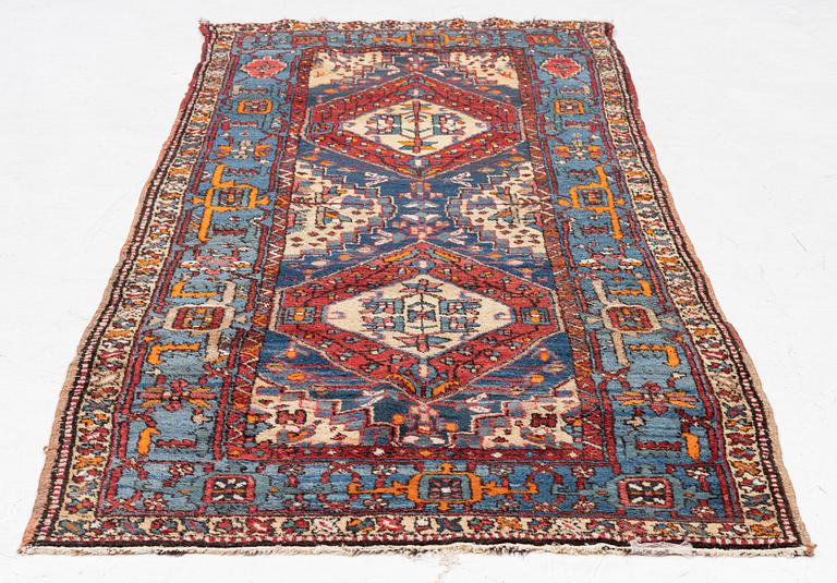 Gallery carpet, antique/semi-antique Karadja 260 x 104 cm.