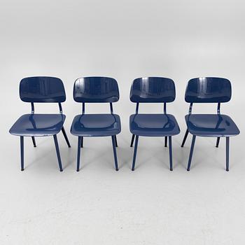 Friso Kramer, four "Revolt" chairs, Ahrend, Holland, 1997.