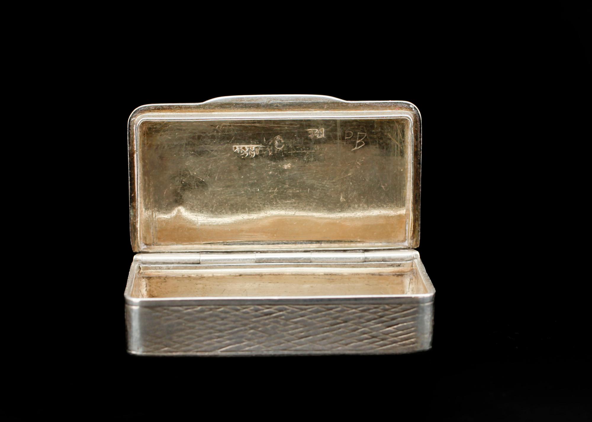 DOSA, silver, trol Fyedor Ivanov, Moskva, 1800-tal. Vikt ca 41 gr.
