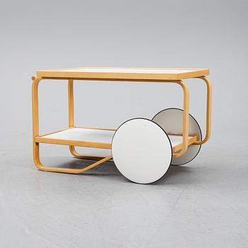 Alvar Aalto, a birch drinks trolley model 901, Artek, Finland.