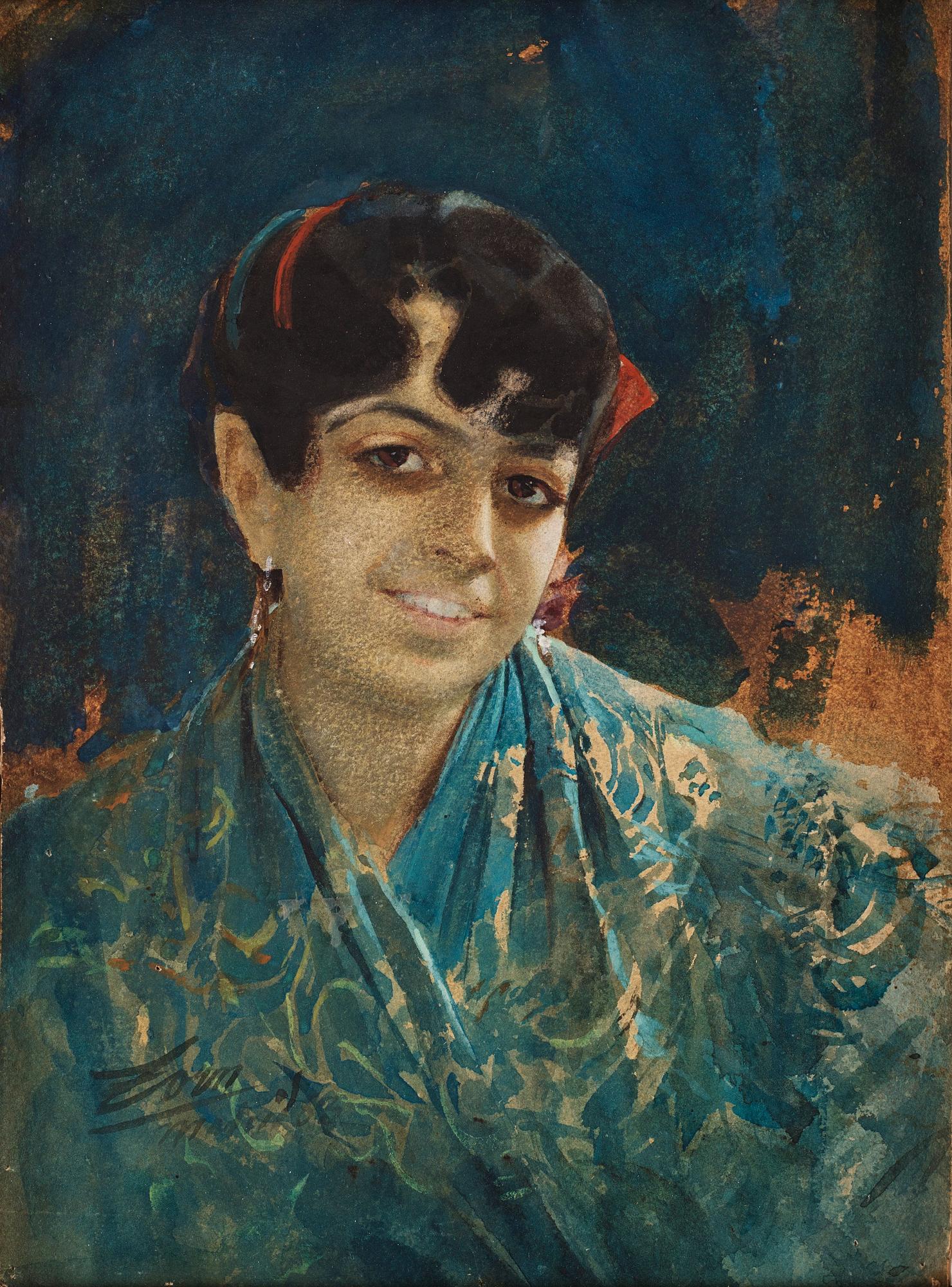 Anders Zorn, Spanish lady.
