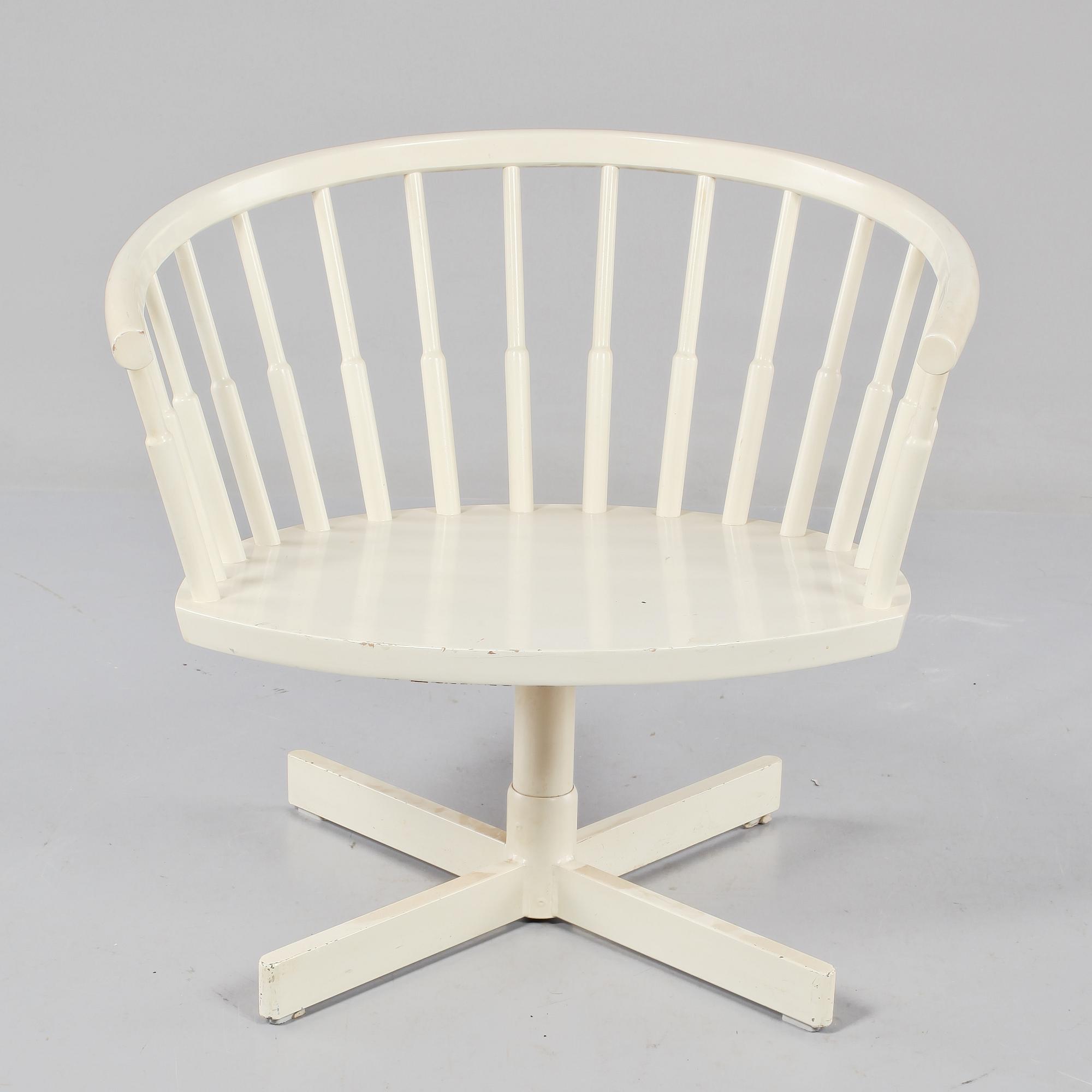 SNURRFÅTÖLJ, Edsbyverken, 1900-talets andra hälft.