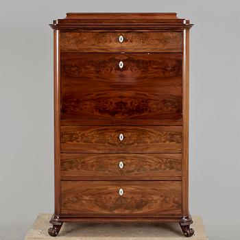 CHIFFONJÉ, omkring 1800-talets mitt.