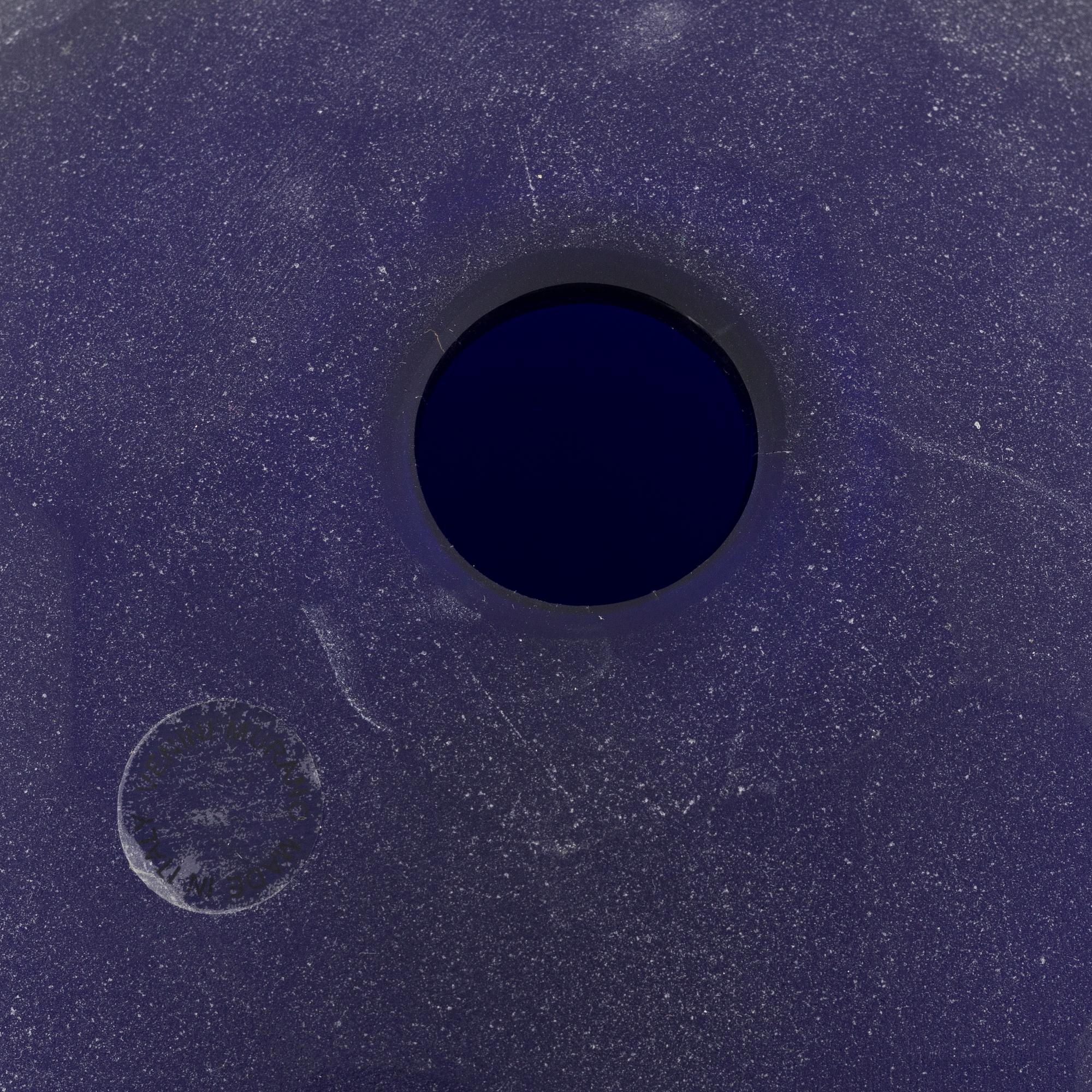 A glass vase, Venini, Murano, 1997.