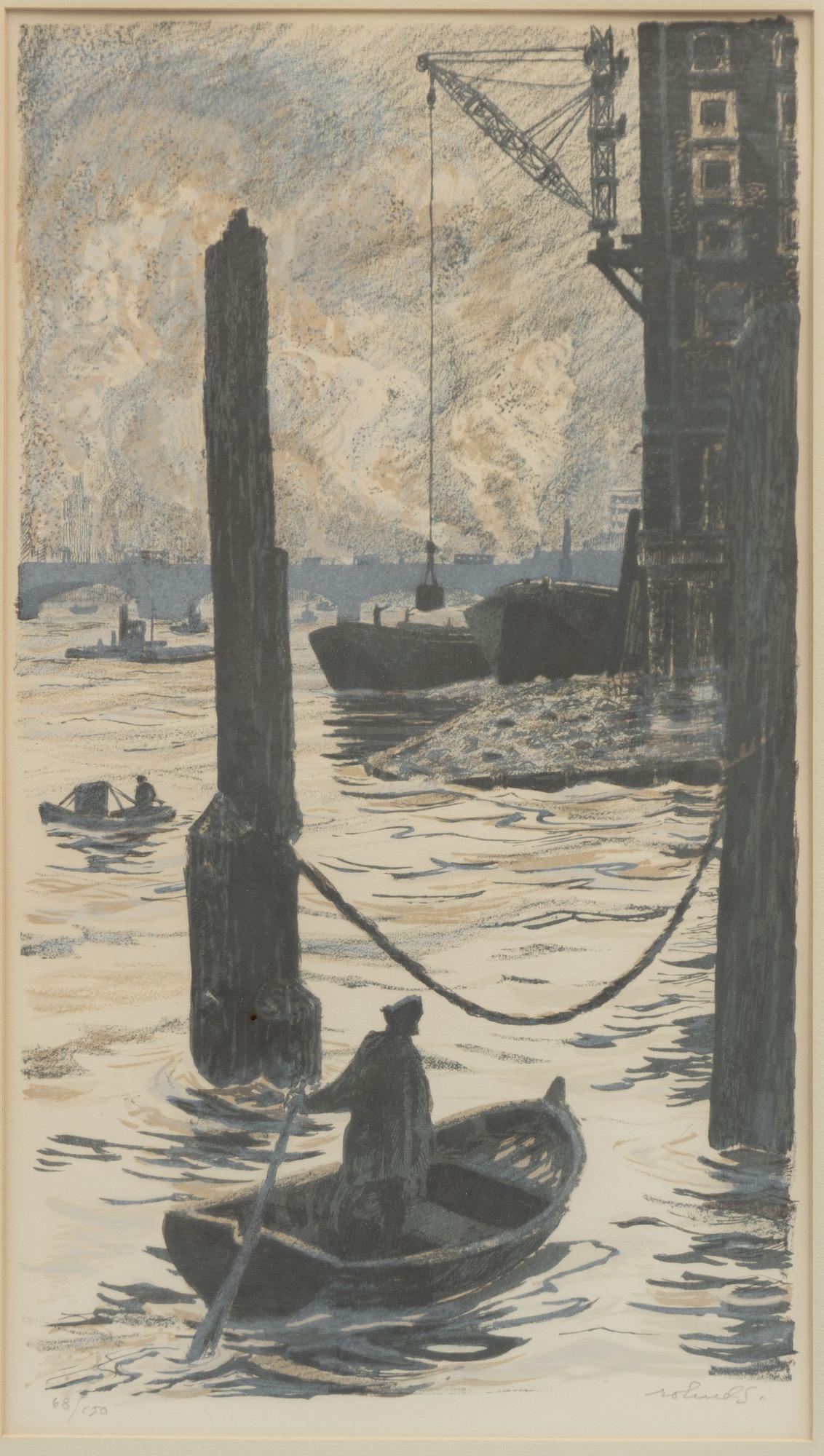 Roland Svensson, "Upper pool Thames".