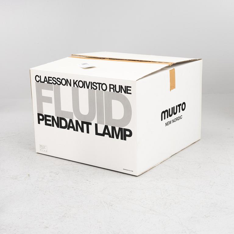 Claesson Koivisto Rune, taklampa, "Fluid", Muuto.