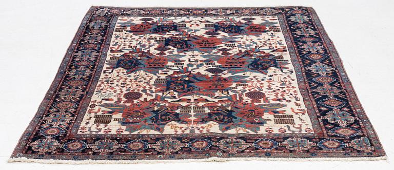 Matta ,semiantik Afshar, sydöstra Iran, ca 190 x 145 cm.