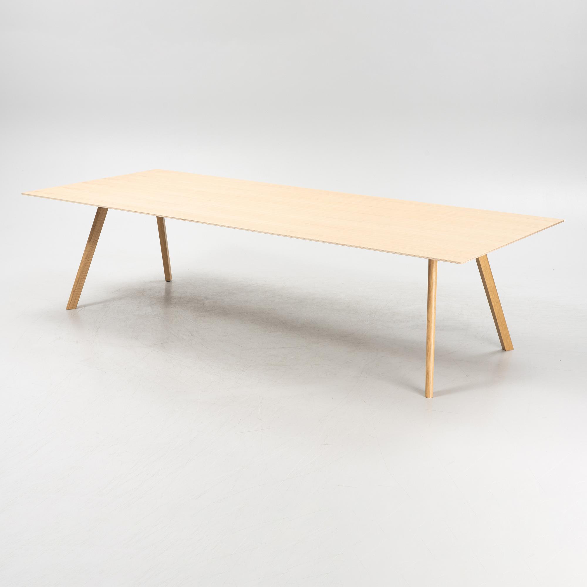 Ronan & Erwan Bouroullec, a ' Copenhauge CPH30' dining table, Hay, Denmark.