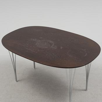 A "Superelips" table by Bruno Mathsson, Fritz Hansen, 1984.