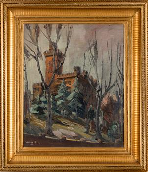 WEIKKO PURO, öljy kankaalle, signeerattu ja päivätty 1921.