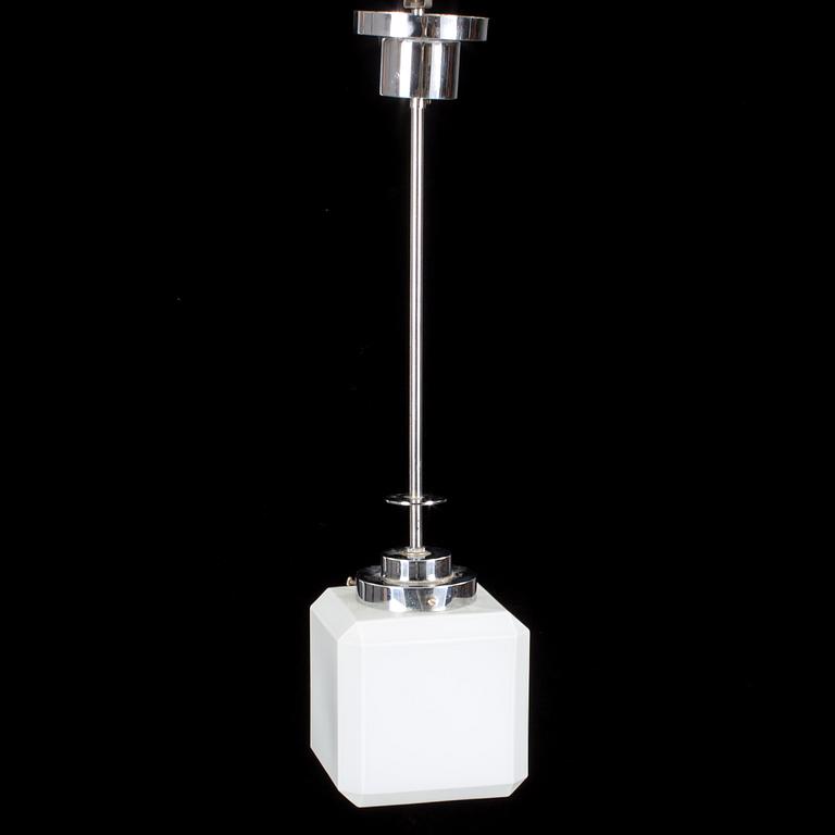 TAKLAMPA, funkis, 1930/40-tal. Höjd ca 65 cm.