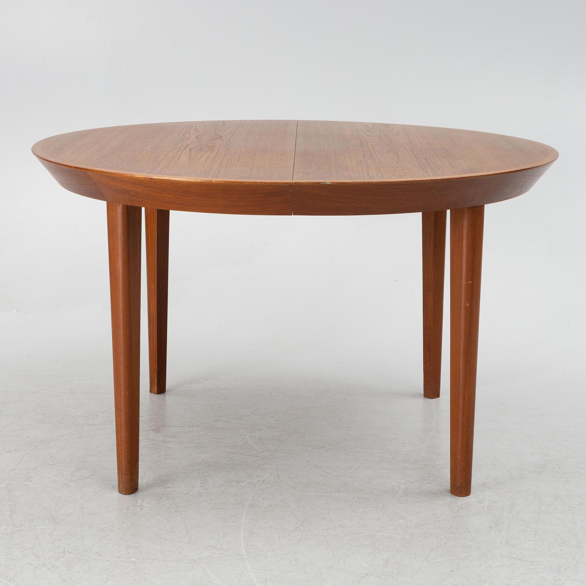 A dining table, Denmark, 1950's/60's.
