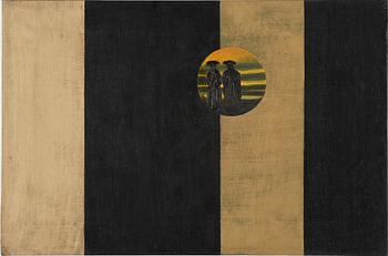 KARIN ÖGREN, Olja på duk, signerad och daterad 1990 a tergo.