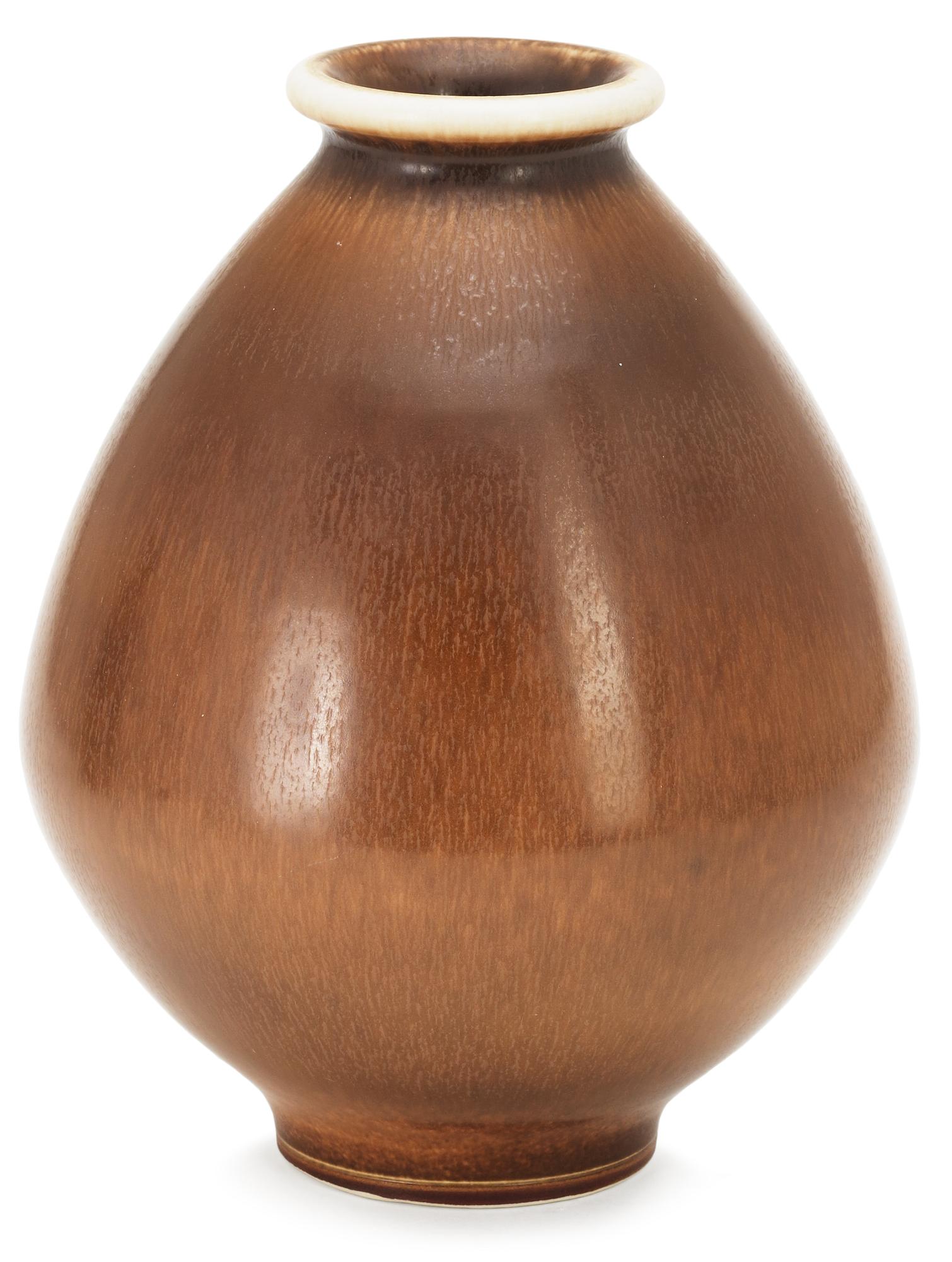 A Berndt Friberg stoneware vase, Gustavsberg studio 1965.