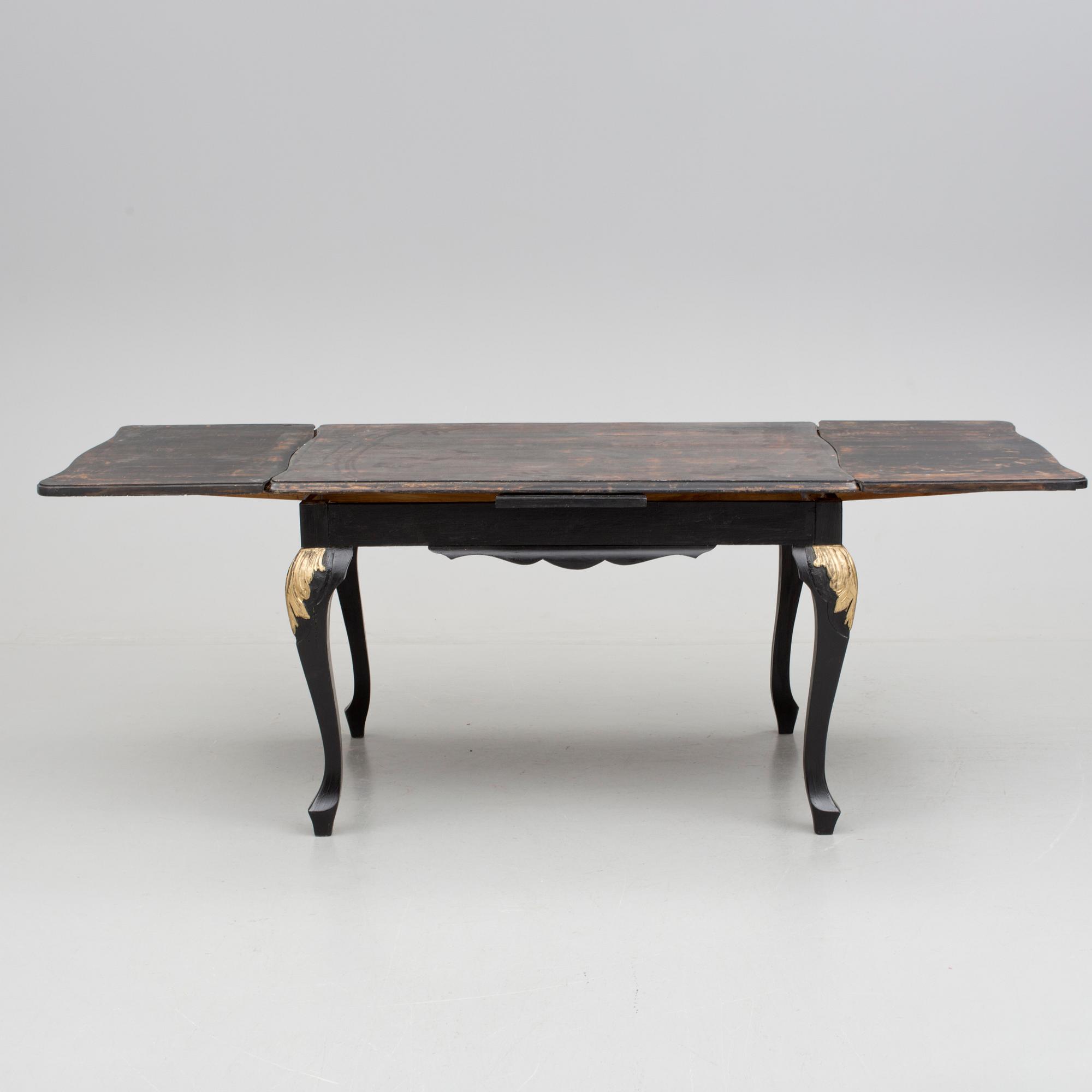 MATBORD, barockstil, omkring sekelskiftet 1900.