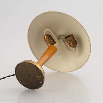 Bertil Brisborg, a table lamp model "30330", Nordiska Kompaniet, 1940s.