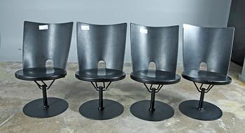 STOLAR, 4 st, "Hövding", Blå Station, design Börge Lindau.