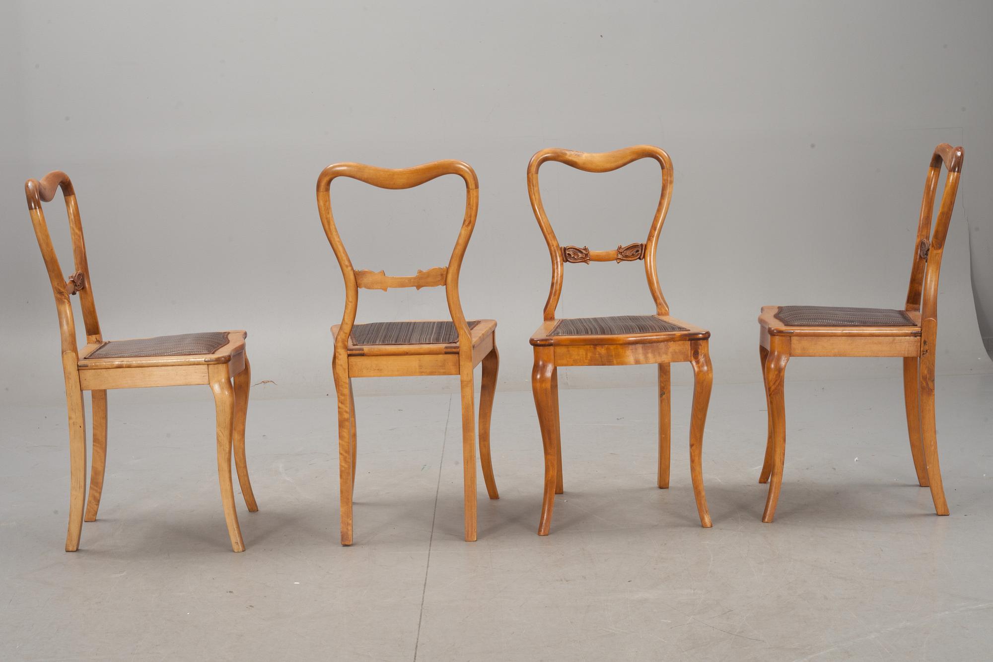 STOLAR, 8 st, nyrokoko, omkring 1900.