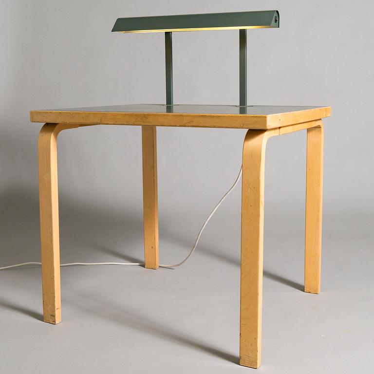 ALVAR AALTO, a 1960's library table / reading table for  O.Y. Huonekalu-ja Rakennustyötehdas A.B.