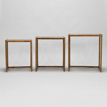 1930's 3-piece nesting tables.
