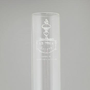 A paraffin lamp by Arvid Böhlmark in Stockholm, made around year 1900.