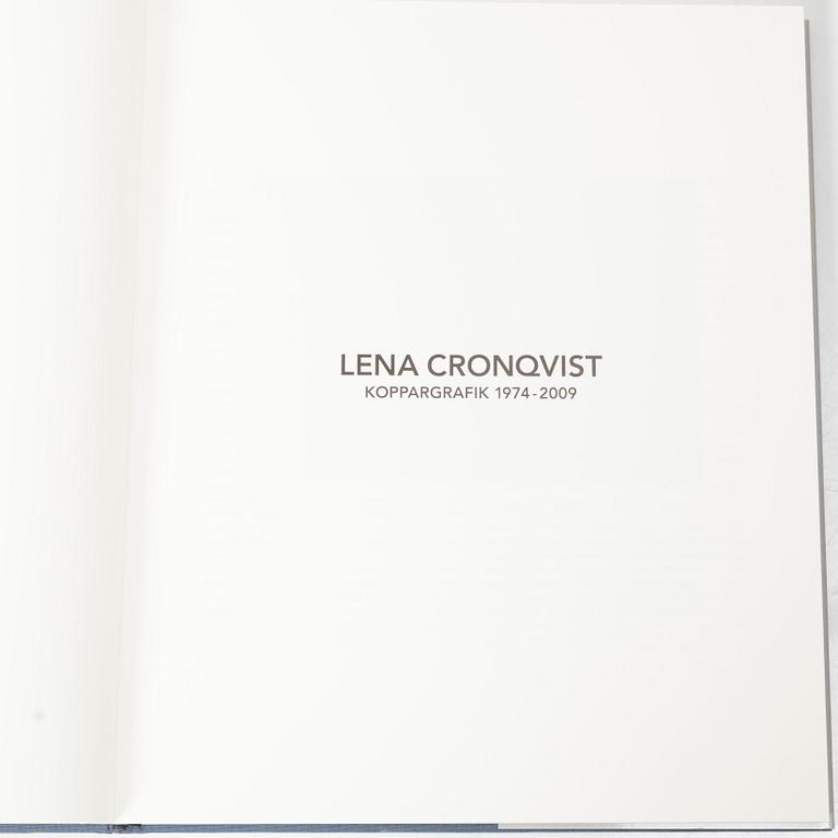 Lena Cronqvist, Catalogue raisonné, “Copper Plate Prints 1974–2009”, with “Stilleben I”, etching, signed and numbered 14/25.