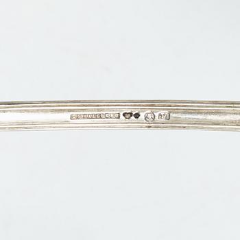 Cutlery, 8 pieces, silver, Sweden, 19th/20th century.