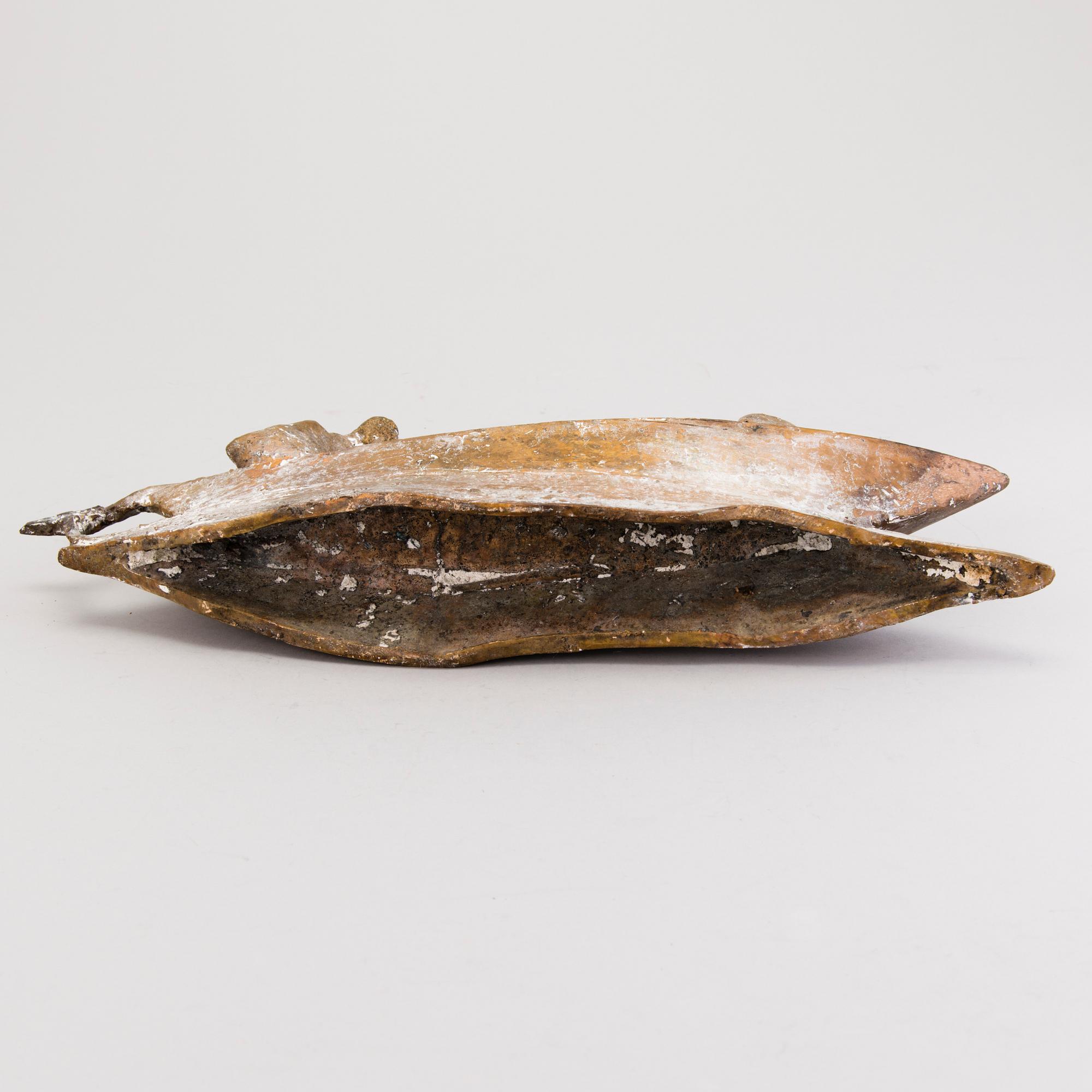 UNTO HIETANEN, sculpture, bronze, signed and dated 1990.